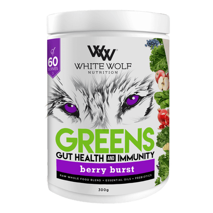 White Wolf Greens & Gut Health And Immunity