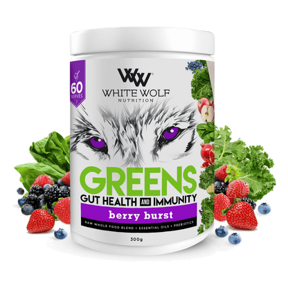 White Wolf Greens & Gut Health And Immunity