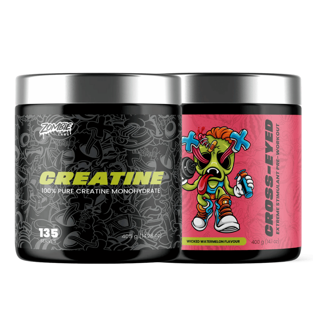 Zombie Labs Cross-Eyed and Creatine Twin Pack