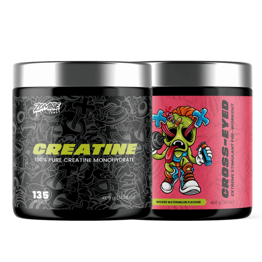 Zombie Labs Cross-Eyed and Creatine Twin Pack