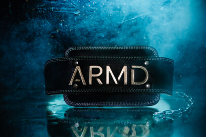 Armd Leather Dip Belt