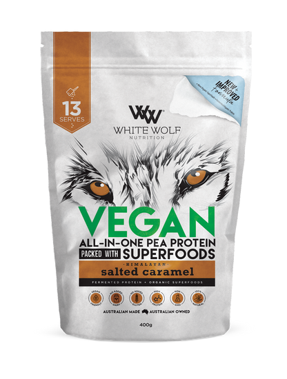 White Wolf Vegan All-in One Pea Protein With Superfoods